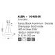 Pendule, Lustre suspendate - Pendul LED dimabil design modern ALBA negru 42cm