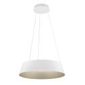 Pendul LED dimabil design modern ALBA alb 54cm