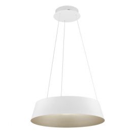 Pendule, Lustre suspendate - Pendul LED dimabil design modern ALBA alb 54cm