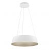 Pendul LED dimabil design modern ALBA alb 54cm