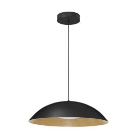 Pendule, Lustre suspendate - Pendul LED dimabil design modern GLIM negru 60cm