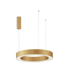 Pendule, Lustre suspendate - Pendul LED dimabil design modern MORBIDO alama auriu