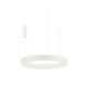 Pendule, Lustre suspendate - Pendul LED dimabil design modern MORBIDO alb 80cm