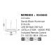 Pendule, Lustre suspendate - Pendul LED dimabil design modern MORBIDO negru 100cm