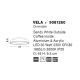 Iluminat interior - Plafoniera LED dimabila design modern Vela alb 45cm
