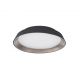Plafoniere - Plafoniera LED dimabila design modern Vela negru 45cm