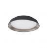 Plafoniera LED dimabila design modern Vela negru 45cm