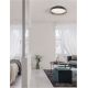 Plafoniere - Plafoniera LED dimabila design modern Vela negru 45cm