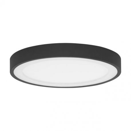 Plafoniere - Plafoniera LED design modern Nodi negru 45cm