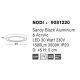 Plafoniere - Plafoniera LED design modern Nodi negru 45cm