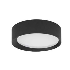 Plafoniere - Plafoniera LED dimabila design modern Oby negru 45cm