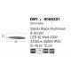Plafoniere - Plafoniera LED dimabila design modern Oby negru 45cm