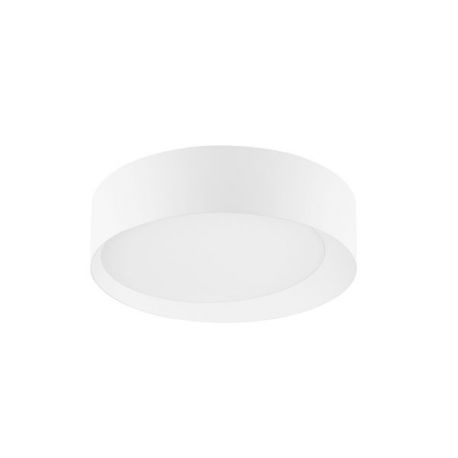 Plafoniere - Plafoniera LED dimabila design modern Oby alb 60cm