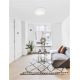 Plafoniere - Plafoniera LED dimabila design modern Oby alb 60cm