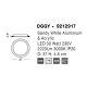 Plafoniere - Plafoniera LED dimabila design modern Oggy alb 37cm