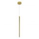 Pendule, Lustre suspendate - Pendul LED design modern Trimle auriu 2.5cm
