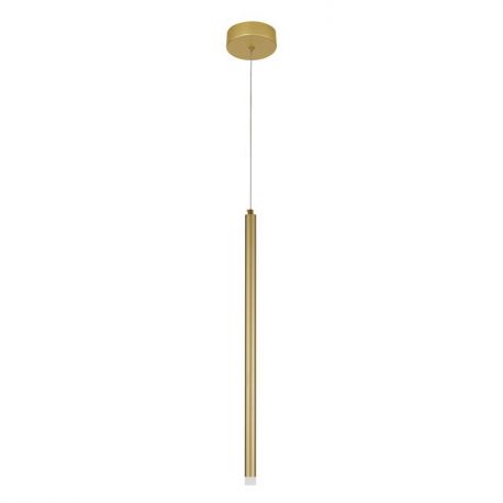Pendule, Lustre suspendate - Pendul LED design modern Trimle auriu 2.5cm