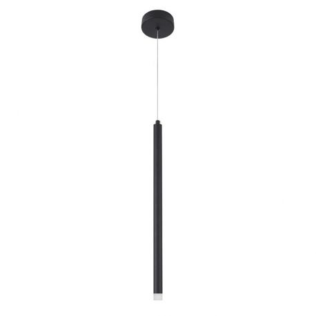 Pendule, Lustre suspendate - Pendul LED design modern Trimle negru 2.5cm