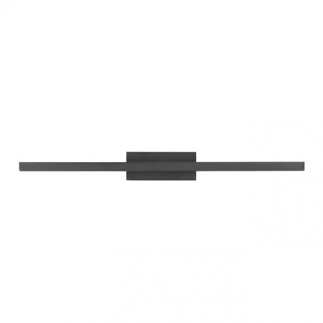 Iluminat pentru baie - Aplica LED de perete pentru baie design modern FLAT IP44 negru