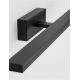Iluminat pentru baie - Aplica LED de perete pentru baie design modern FLAT IP44 negru