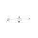 Iluminat pentru baie - Aplica LED de perete pentru baie design modern FLAT IP44 alb