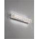 Aplice, corpuri de iluminat pentru pereti - Aplica LED de perete, cristal design elegant AURELIA crom