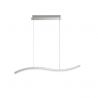 Lustra LED suspendata, cristal design elegant AURELIA crom