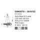 Pendule, Lustre suspendate - Pendul LED dimabil, cristal design elegant CONCETO auriu