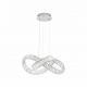 Pendul LED dimabil, cristal design elegant CONCETO crom