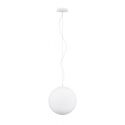 Pendul design modern Nevoso alb 30cm