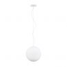 Pendul design modern Nevoso alb 30cm