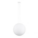 Pendul design modern Nevoso alb 50cm