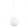 Pendul design modern Nevoso alb 50cm