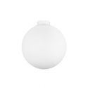 Plafoniera design modern Nevoso alb 30cm