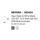 Pendule, Lustre suspendate - Plafoniera design modern Nevoso alb 30cm