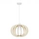 Pendul design modern OTTOLINE alb, natural