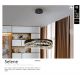 Pendule, Lustre suspendate - Lustra LED suspendata design elegant Selene 60cm
