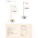 Veioze - Veioza, lampa de masa clasica, eleganta Marbella plus alama