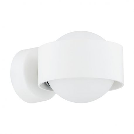 Aplice, corpuri de iluminat pentru pereti - Aplica de perete design minimalist Massimo plus alb