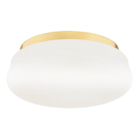 Plafoniere - Plafoniera design modern Ombra auriu, alb