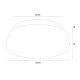 Plafoniere - Plafoniera design modern Ombra auriu, alb