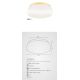 Plafoniere - Plafoniera design modern Ombra auriu, alb