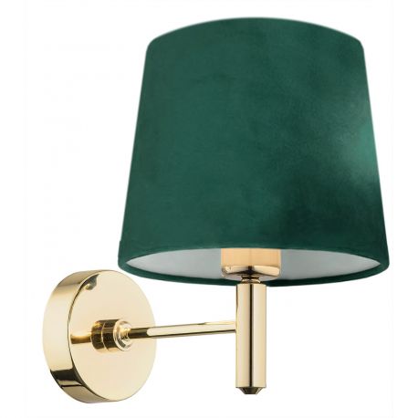 Aplice, corpuri de iluminat pentru pereti - Aplica de perete design modern Ponte plus verde, auriu