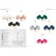 Pendule, Lustre suspendate - Lustra cu 5 brate design modern Ponte verde, alama