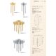 Plafoniere - Plafoniera cu 3 surse de iluminat design modern Sandrino crom 14cm