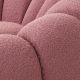 Fotolii - Fotoliu pivotant design elegant Mello, Boucle rose