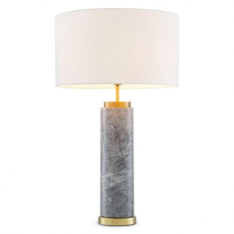 Veioze - Veioza, Lampa de masa design LUX Lxry, marmura gri