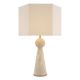 Veioza, Lampa de masa design LUX Novak, travertin