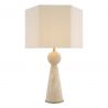 Veioza, Lampa de masa design LUX Novak, travertin