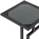 Masute Living - Masuta laterala design LUX Marcus, Gunmetal